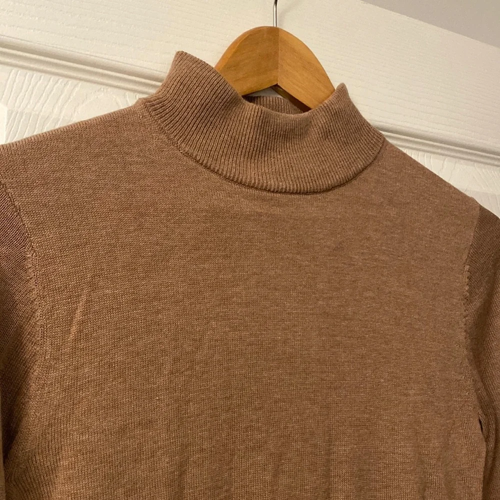 Camel Knit Dress - Picture 2 of 3